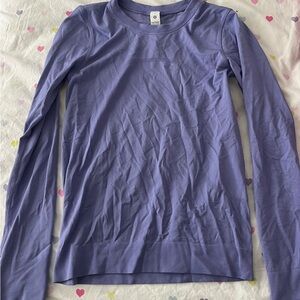 lululemon athletica Purple Long Sleeve Top